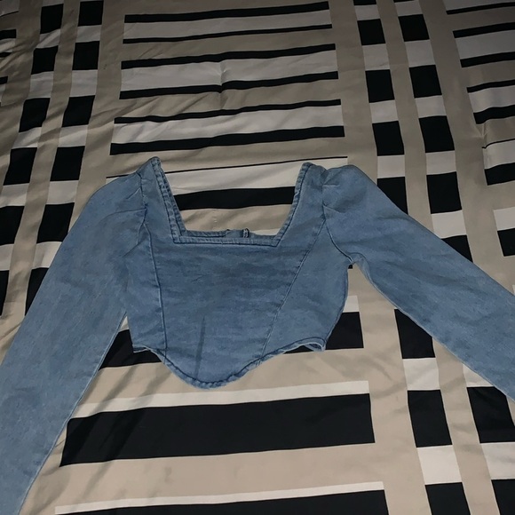 Y2K Jean top size medium (4) - Picture 1 of 3